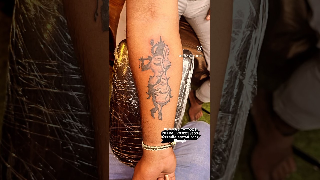 Angel Tattoo Design Studio - Neeraj name tattoo made in Gurgaon shop; call  8826602967 for appointment or visit www.tattooinindia.com #tattoo  #tattoogurgaon #tattooshopgurgaon #neerajnametattoo #neeraj | Facebook